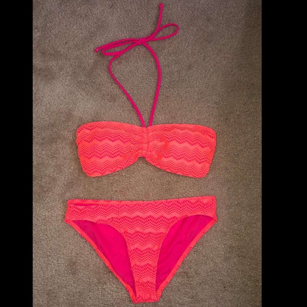 Orange and Pink neon BIKINI